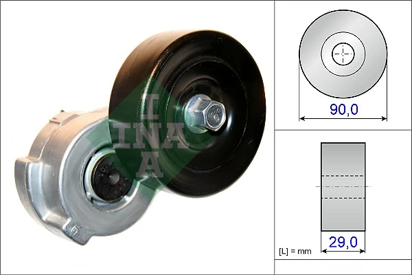 Belt Tensioner, V-ribbed belt